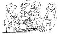 Gesellige Runde Clipart Gesellige Runde Clipart
